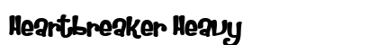 Heartbreaker Heavy Font Heartbreaker Heavy Font Preview