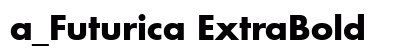 a_Futurica ExtraBold preview