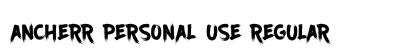 Ancherr Personal Use Regular preview