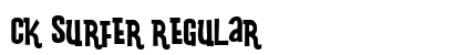 CK Surfer Regular Font Preview