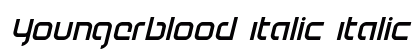 Youngerblood Italic Italic preview
