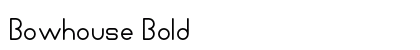 Bowhouse Bold preview