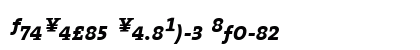 TheSerif SemiBold Italic preview
