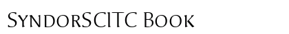 SyndorSCITC Book preview