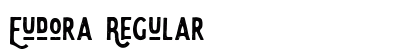 Eudora Regular Font Preview