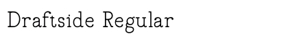 Draftside Regular preview