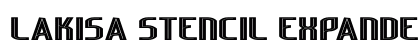 Lakisa Stencil Expanded preview