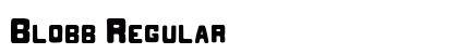 Blobb Regular Font Preview