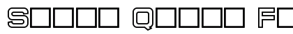 Super Quick Formula Hollow Regular Font Preview