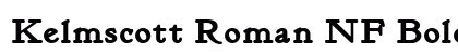 Kelmscott Roman NF Bold Bold preview