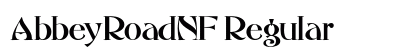 AbbeyRoadNF Regular font free download