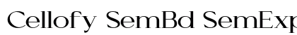 Cellofy SemBd SemExp Regular preview Cellofy SemBd SemExp Regular preview