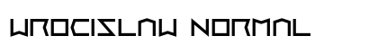 Wrocislaw Normal Font Preview