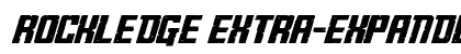 Rockledge Extra-Expanded Ital Extra-Expanded Italic preview