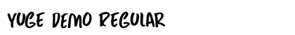 Yuge DEMO Regular preview