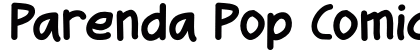 Parenda Pop Comic Regular (OpenType) Font Preview Parenda Pop Comic Regular (OpenType) Font Preview