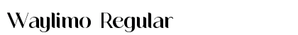 Waylimo Regular Font Preview