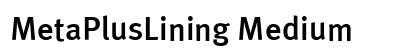 MetaPlusLining Medium Preview