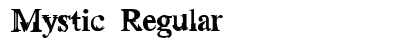 Mystic Regular Font Preview