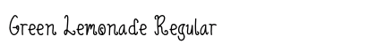 Green Lemonade Regular Font Green Lemonade Regular Font Preview