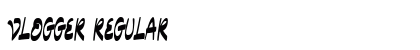 Vlogger Regular Font Vlogger Regular Font Preview