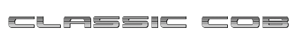 Classic Cobra Chrome Regular Font Preview