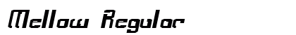 Mellow Regular Font Mellow Regular Font Preview