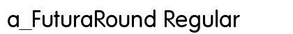 a_FuturaRound Regular font free download
