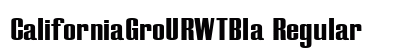 CaliforniaGroURWTBla Regular font free download