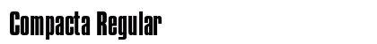 Compacta Regular font free download