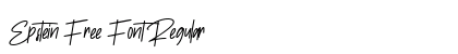 Epstein Free Font Regular