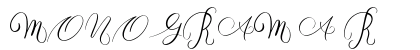 MONOGRAM A Regular Font Preview