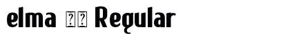 elma 01 Regular Font Preview