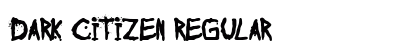 Dark Citizen Regular Font Preview