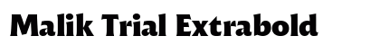 Malik Trial Extrabold preview