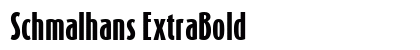 Schmalhans ExtraBold preview