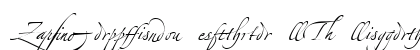 Zapfino Extra LT Ligatures preview