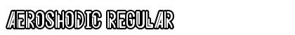 Aeroshodic Regular Font Aeroshodic Regular Font Preview
