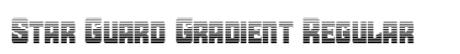 Star Guard Gradient Regular Font Star Guard Gradient Regular Font Preview