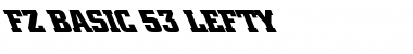 Download FZ BASIC 53 LEFTY Font