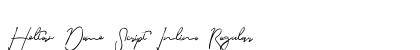 Holters Demo Script Inline Regular