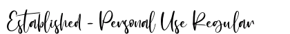Established - Personal Use Regular preview