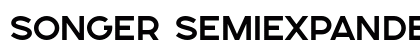 SONGER SemiExpanded Bold preview
