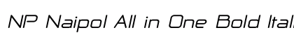 NP Naipol All in One Bold Italic preview