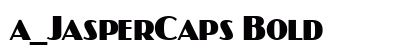 a_JasperCaps Bold preview