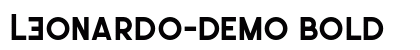 LEonardo-Demo Bold Font LEonardo-Demo Bold Font Preview