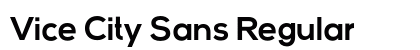 Vice City Sans Regular preview