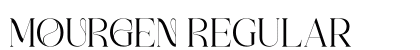 MOURGEN Regular preview MOURGEN Regular preview