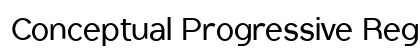 Conceptual Progressive Regular