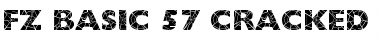 FZ BASIC 57 CRACKED Font